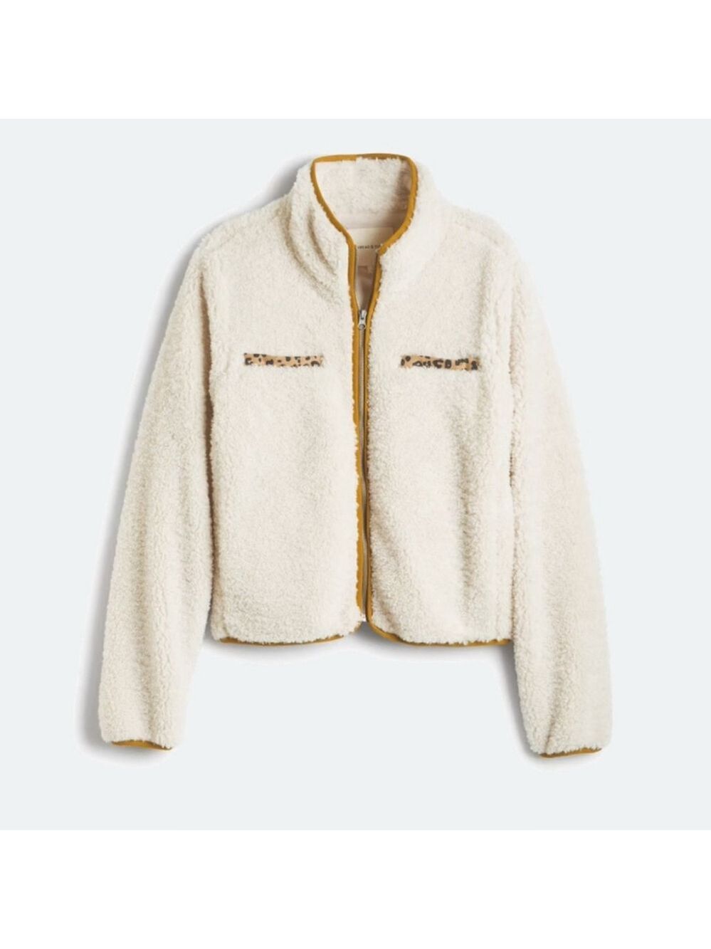 Thread & Supply Celine Sherpa Jacket – Off-White – Size M (NWOT) - Picture 3 of 4